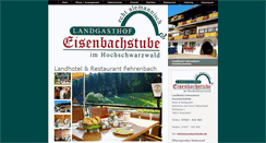 Desktop Screenshot of eisenbachstube.de